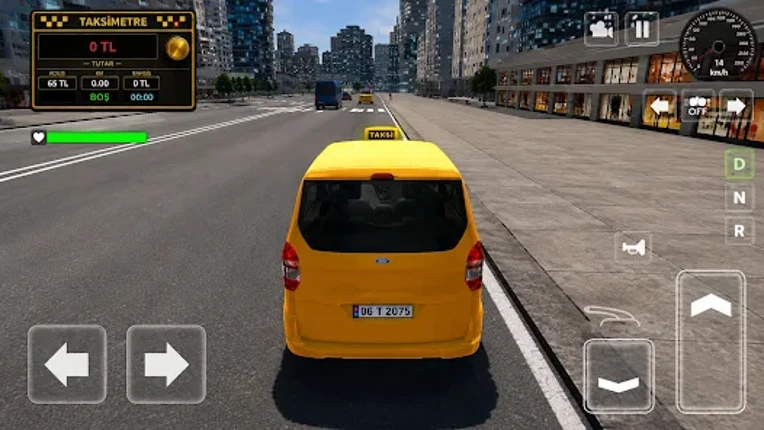 Sarı Taksi: Türk Araba Oyunu screenshot