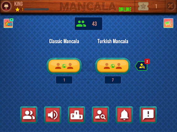 Mancala Online Strategy Game screenshot