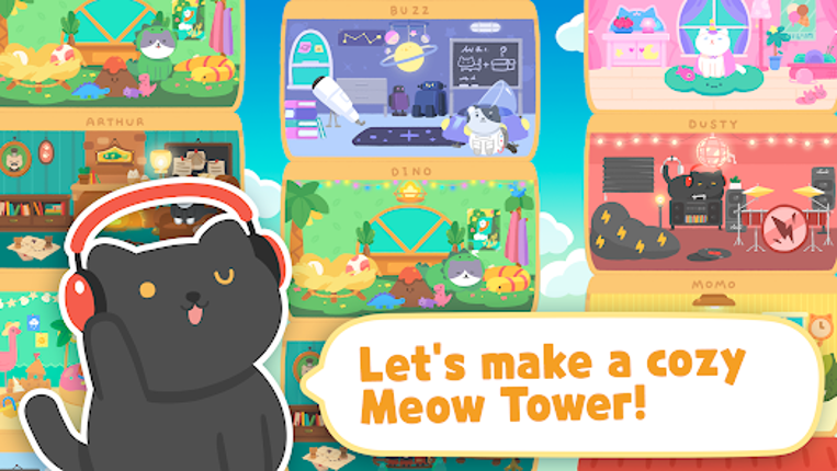 Meow Tower: Nonogram (Offline) screenshot