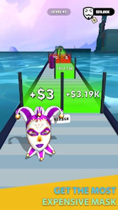 Mask Evolution: 3D Run Game screenshot