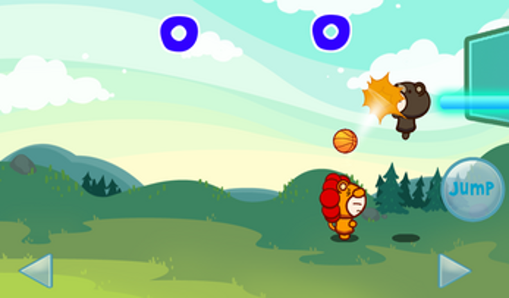 2 Players Basket Shootout screenshot