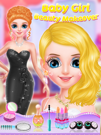 Baby Girl Beauty Makeover Image