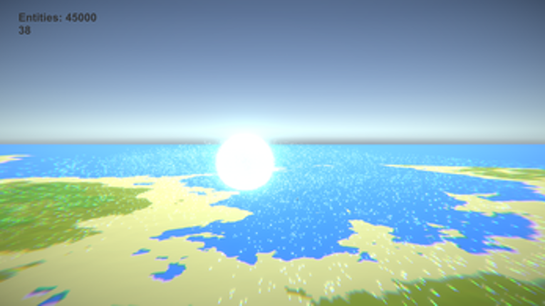 Unity3D ECS Dragonball Z Demo! screenshot