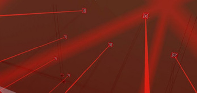 Laser and a Peck Image
