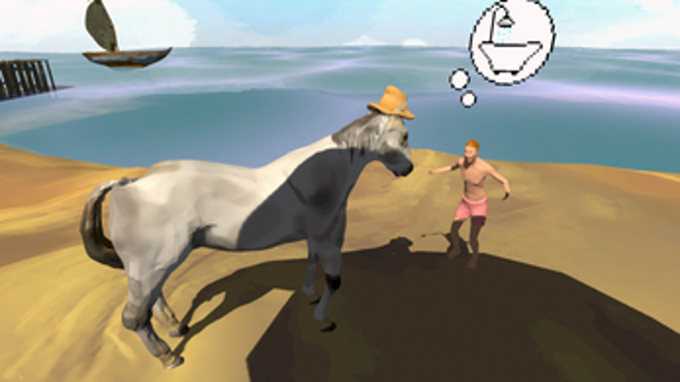 The Horse Bath (El Baño del Caballo) Image