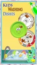 Kids Washing Dishes - Kitchen Cleaning Game Image