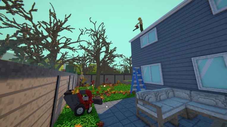 Leaf Blowing Simulator screenshot