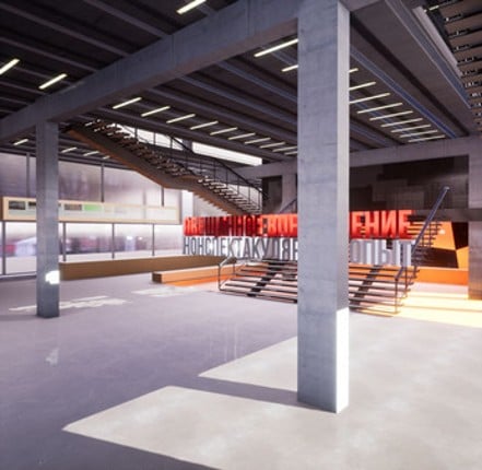 Moscow Modern Art Massacre - a shooter by artists for artists screenshot