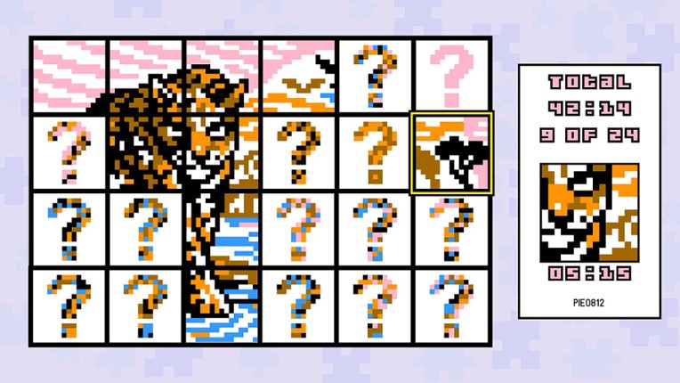 Pic-a-Pix Pieces screenshot