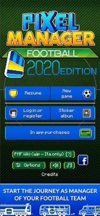 Pixel Manager: Football 2021 screenshot