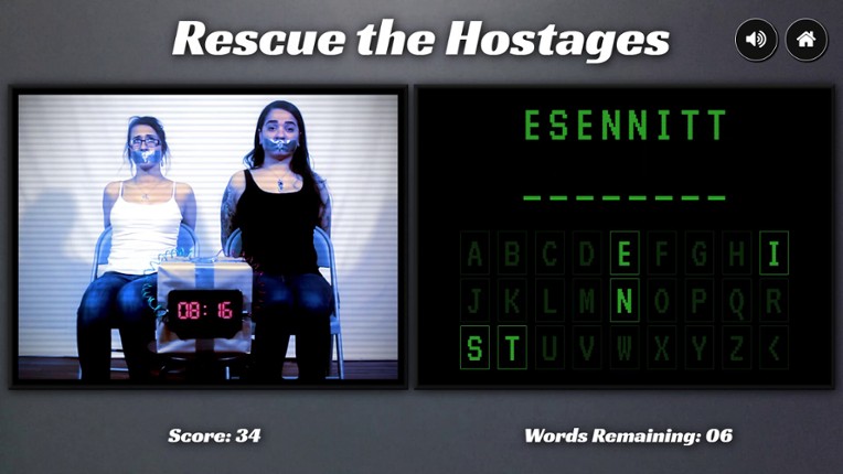 Rescue the Hostages: Cryptic Countdown screenshot