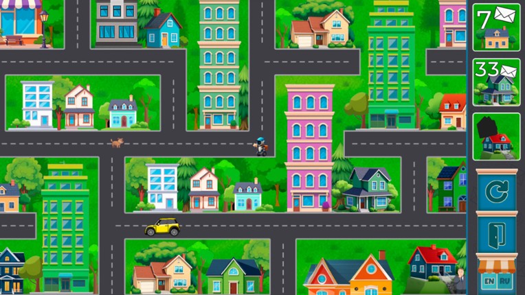 Robot-Mail Rush screenshot