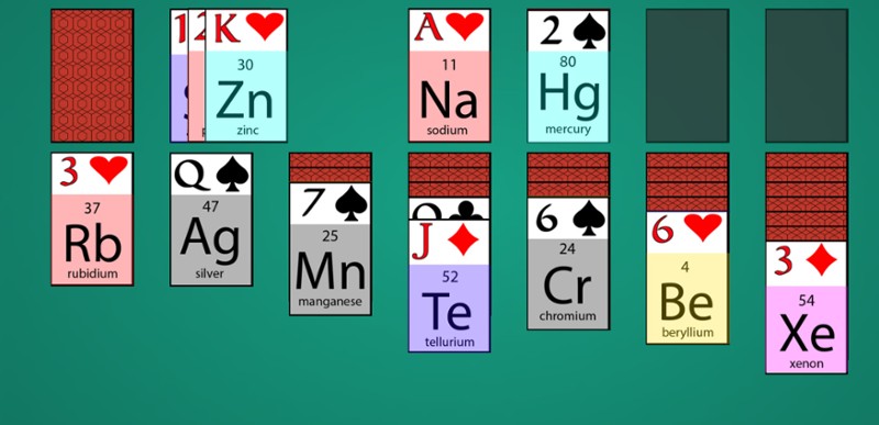 Solitaire: Learn Chemistry screenshot