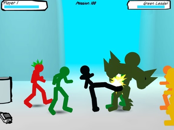 Stickman Street Fighting screenshot