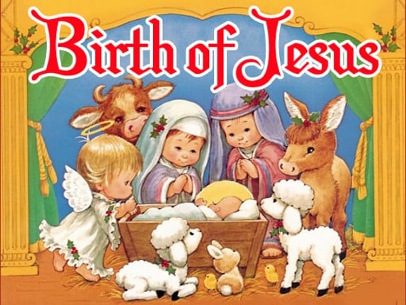 The Birth of Jesus Puzzle Game Cover