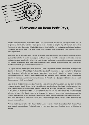 Un Beau Petit Pays Image