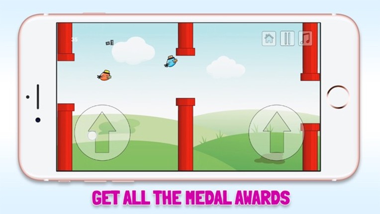 2 Floppy Birds - Twice as fun screenshot
