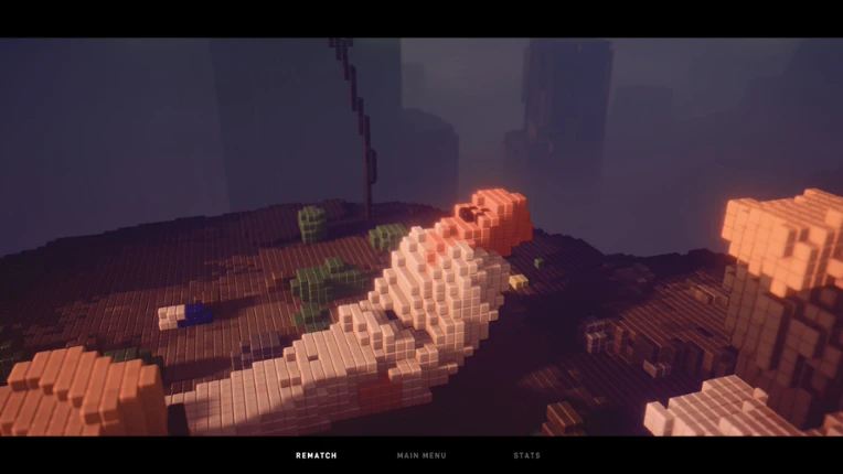 CHU!! KARATE URANAI VOXEL Image
