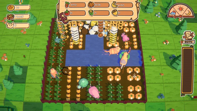 Crazy Farm: Roguelike Idle Building Game screenshot