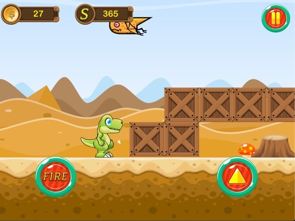 Desert Land Dragon Runner Dash screenshot