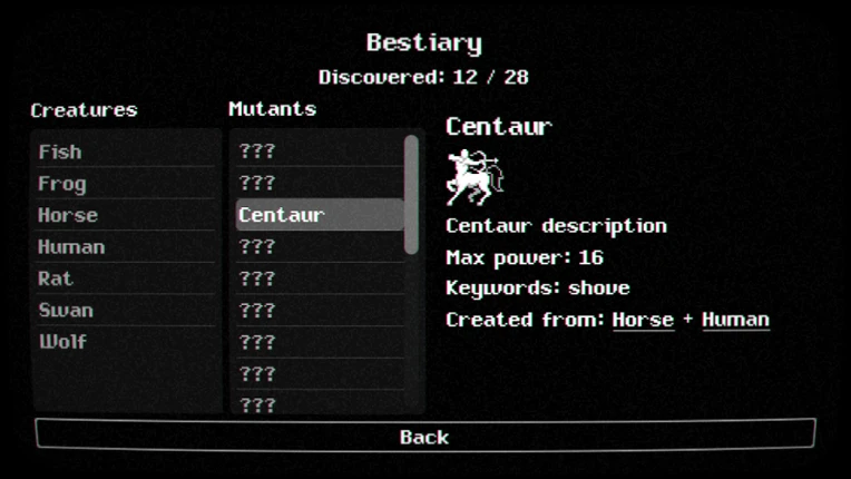 Dr. Moreau's Experiment screenshot