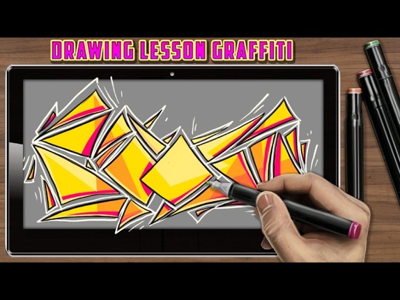 Drawing Lesson Graffiti screenshot