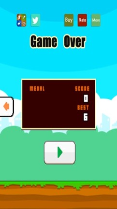 Flappy 3 Players Colorful Image