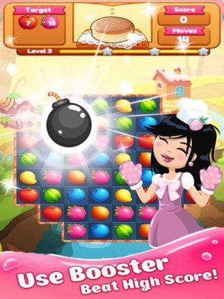 Fruit Blast Pop Legend - Sweet Yummy Match 3 Game screenshot
