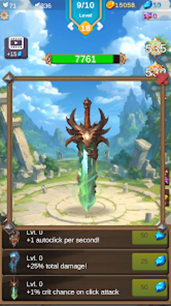 Anima Saga - RPG Clicker screenshot