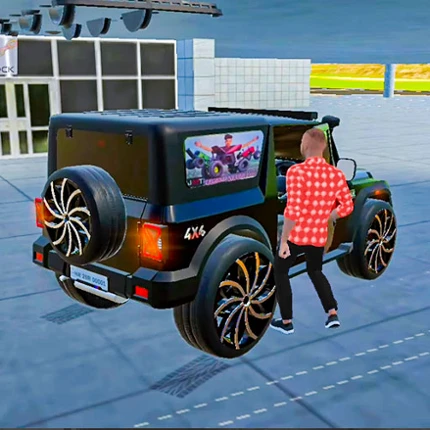 Jeep Simulator Jeep Driving 3D Image
