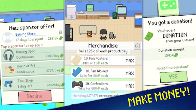 Streamer Sim Tycoon Image