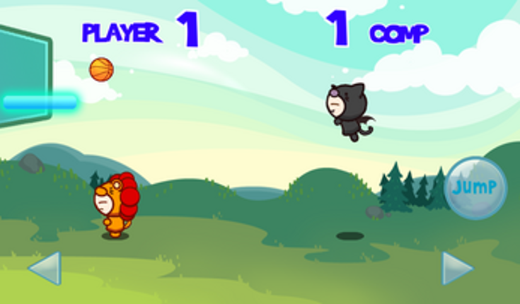 2 Players Basket Shootout screenshot