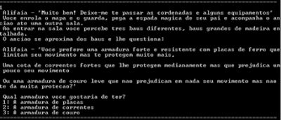 Jogo do elefante - RPG text Image