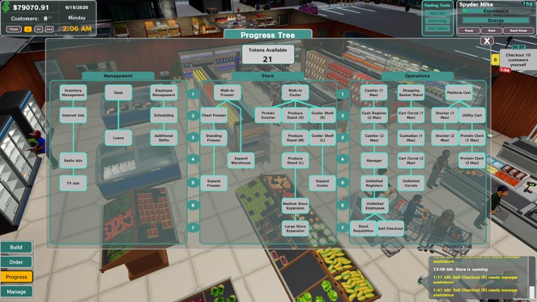 Grocery Store Tycoon screenshot