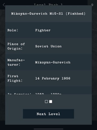 Guess the Cold War Aircraft screenshot