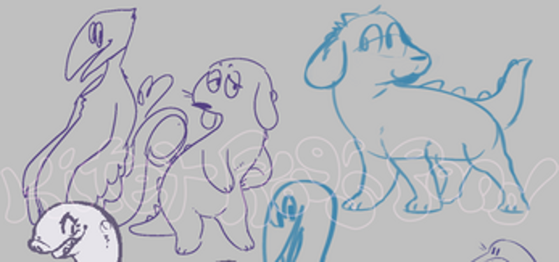 KITET FROG'S POND DIGITAL SKETCHBOOK #01 Image