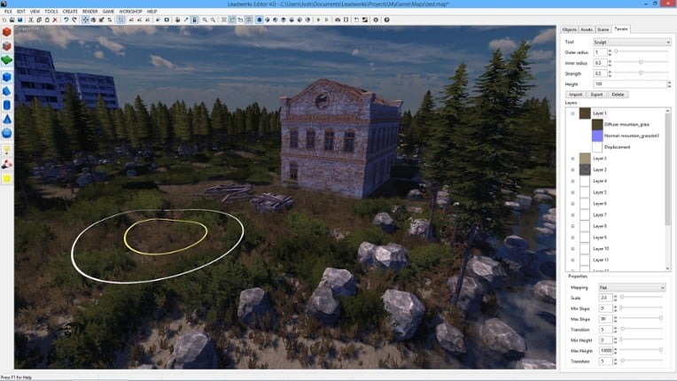 Leadwerks Game Engine screenshot