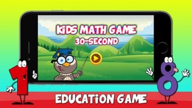 Math 30 Second - Education Game Image