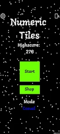 Numeric Tiles screenshot