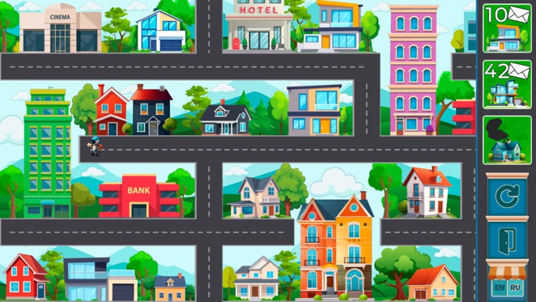 Robot-Mail Rush screenshot