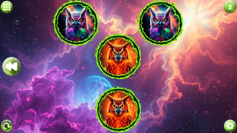 Space Memory: Owls screenshot