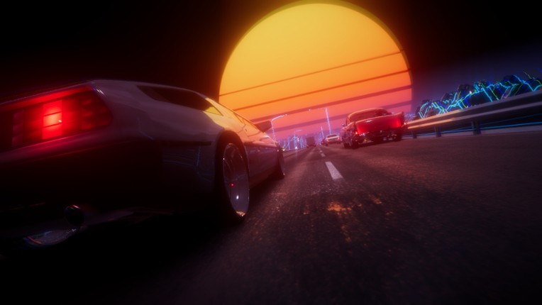 Synthwave Driver screenshot