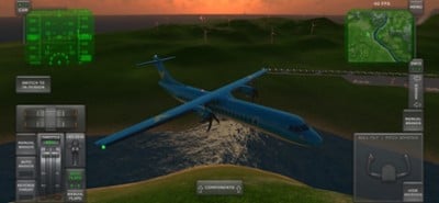 Turboprop Flight Simulator Image