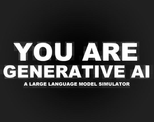 You Are Generative AI Image