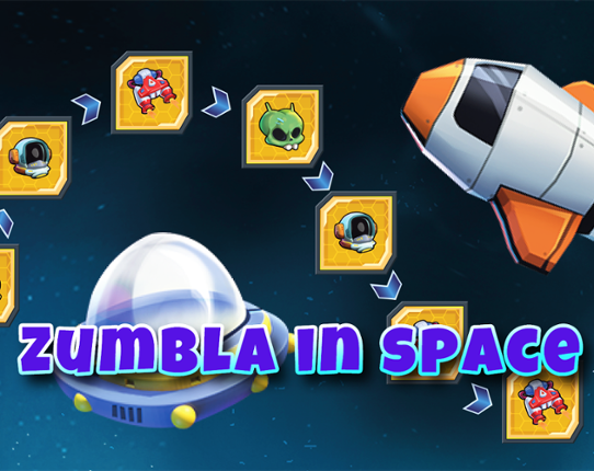 Zumbla in space Game Cover