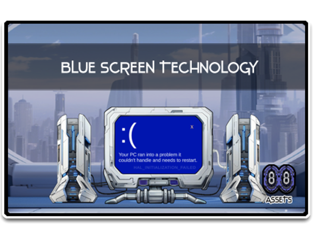 Games like Blue Screen Technology - Animated Art