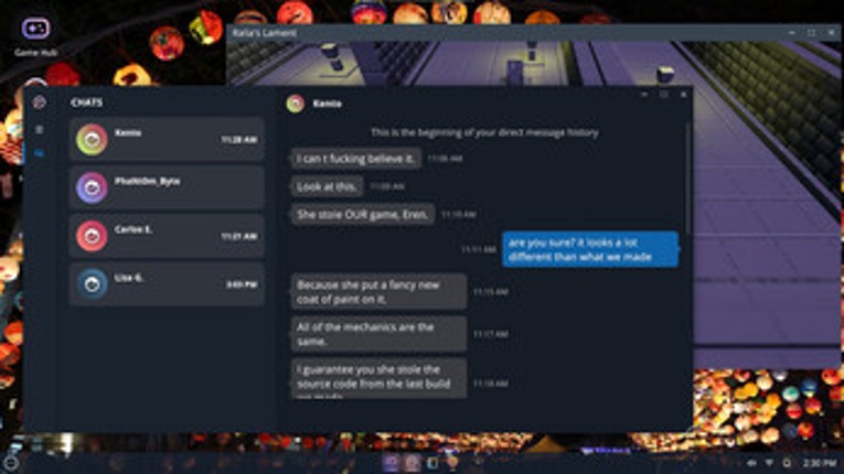 Changelog screenshot