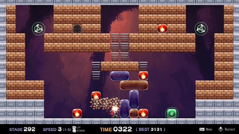 Crash Puzzle Hammer-San screenshot