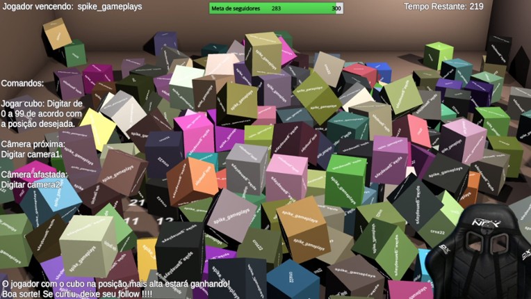 Cubo ao topo screenshot