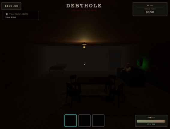 DEBTHOLE - Absurdist Horror Game Image